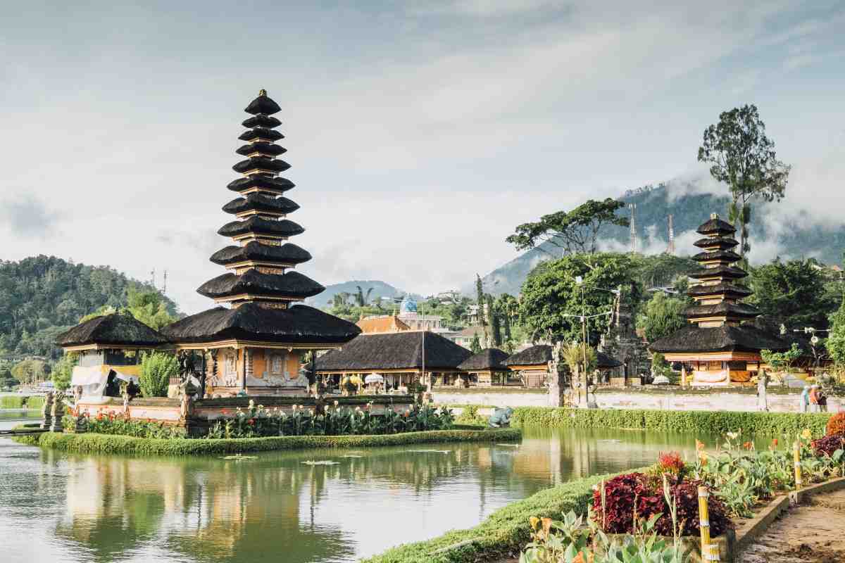 Pagoda Temple, Bali, Indonesia